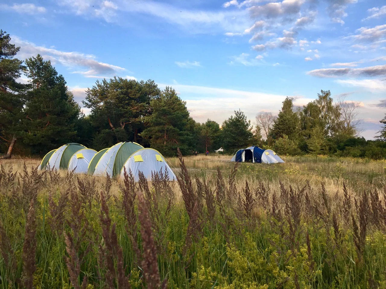 The beginning of camp 2018