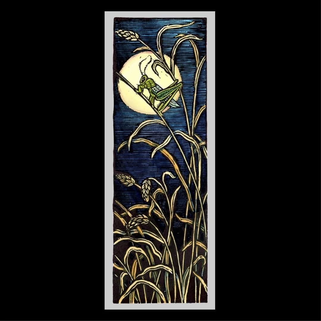 𝗠𝗼𝗼𝗻𝗹𝗶𝗴𝗵𝘁 𝗠𝗮𝗴𝗶𝗰 starts in just a couple of hours! We thought that we'd give you some moony inspiration to get you to come downtown.

First off, we're sharing two stunning limited edition 𝗠𝗮𝗿𝘆 𝗔𝘇𝗮𝗿𝗶𝗮𝗻 block prints. 𝙂𝙧𝙖𝙨𝙨?