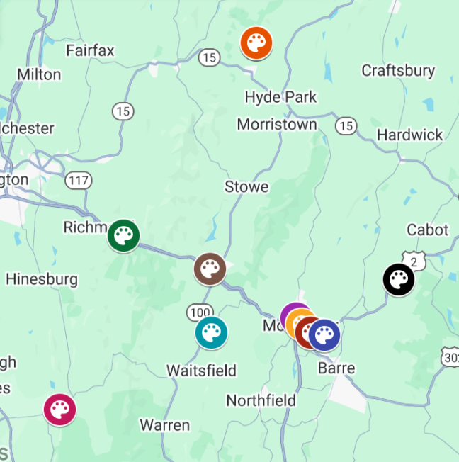 Exhibitors Participating in Vermont Open Studio Weekend