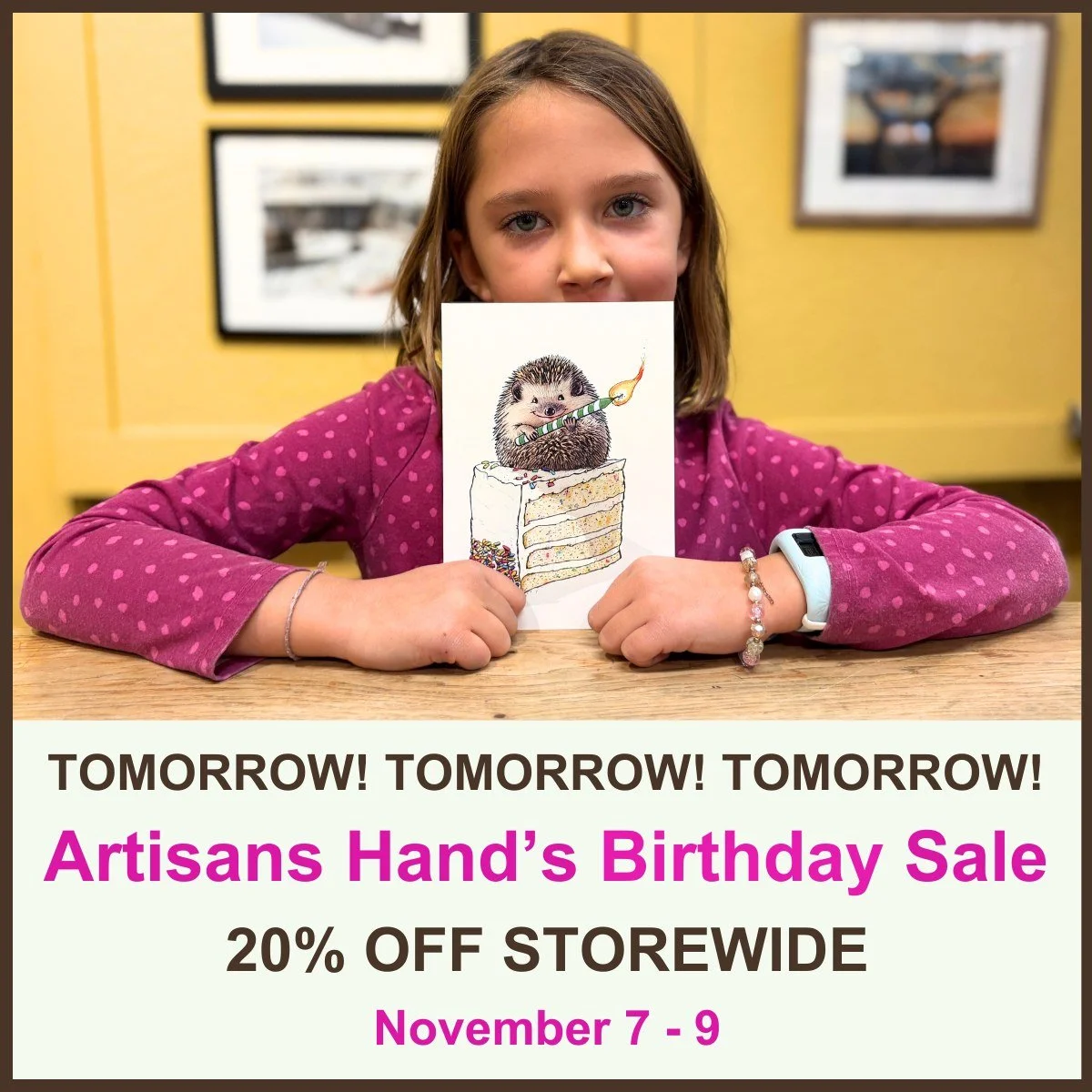 Our 𝗔𝗻𝗻𝘂𝗮𝗹 𝗕𝗶𝗿𝘁𝗵𝗱𝗮𝘆 𝗦𝗮𝗹𝗲 starts tomorrow - yay! We're 47 years old (although we don't look a day over 46) and would love to have you come to the gallery and celebrate with us.

Did you know that the traditional gemstone for 47 years