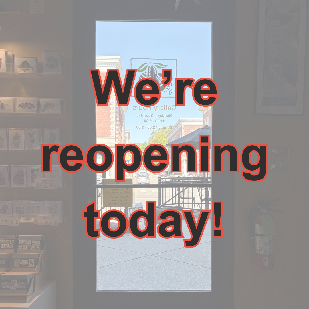 We’re Reopening Today!