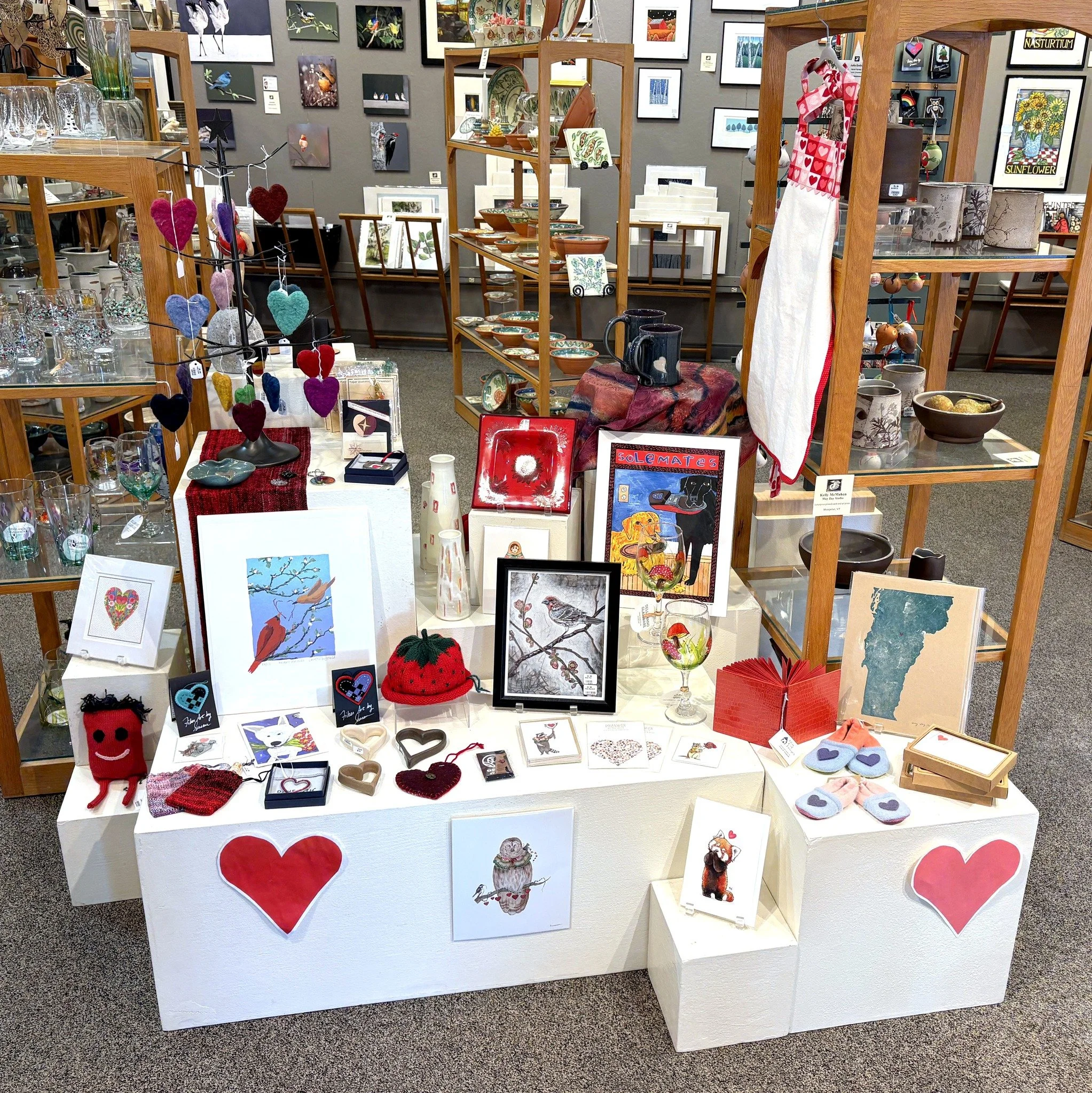 We mentioned earlier that we missed being downtown this week (stupid busted pipe) and unfortunately, we haven't been around to get all jazzed about Valentine's Day. 🥰

We're making up for it today.

Introducing the super lovey-dovey, mushy-smushy Va