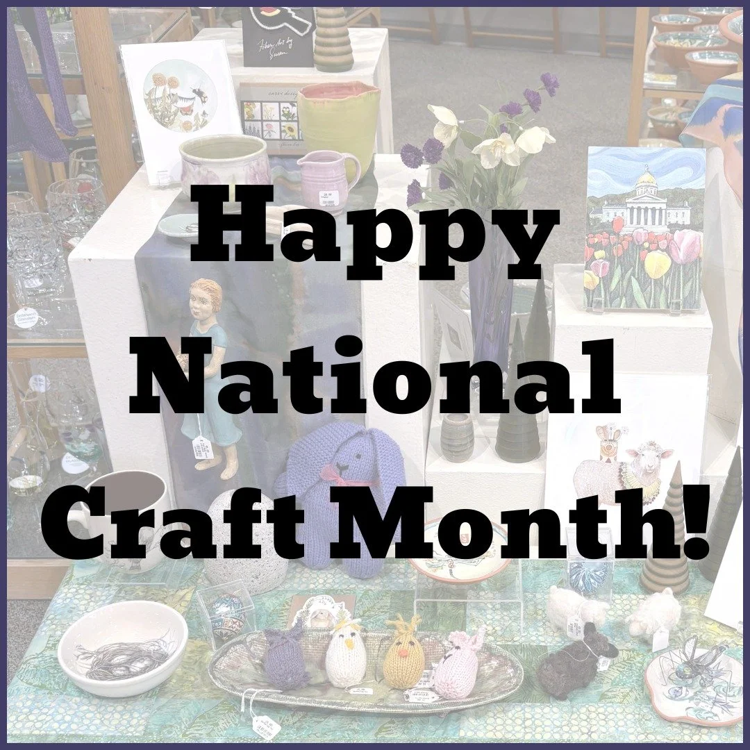 𝙃𝙖𝙥𝙥𝙮 𝙉𝙖𝙩𝙞𝙤𝙣𝙖𝙡 𝘾𝙧𝙖𝙛𝙩 𝙈𝙤𝙣𝙩𝙝!

But seriously, when isn't it a good time to pay tribute to the skill and passion that goes into every piece of handmade work?

National Craft Month was created in 1994 by the Craft and Hobby Associa