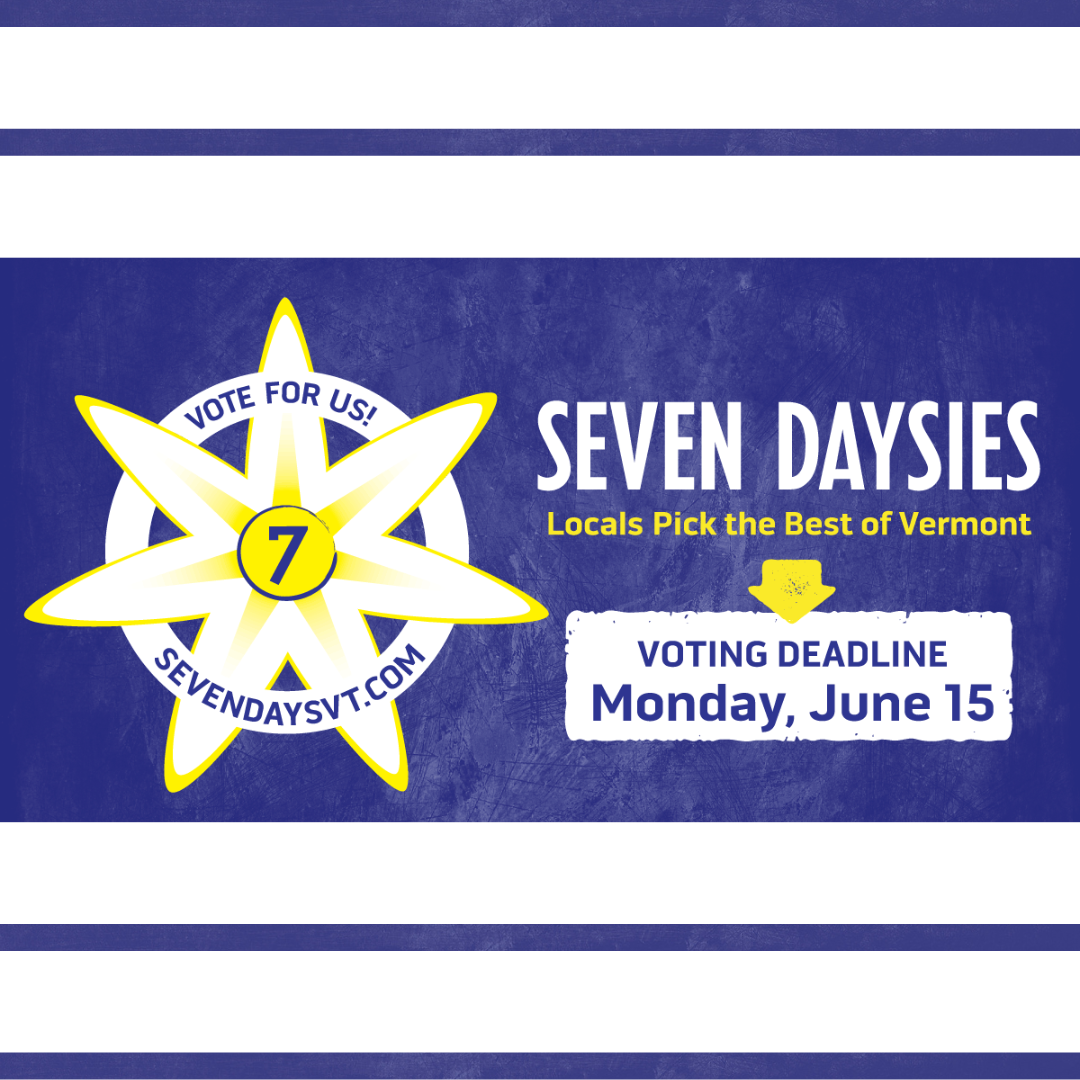 You Have Until 5:00 p.m. Today to Vote for Us in the Seven Daysies!