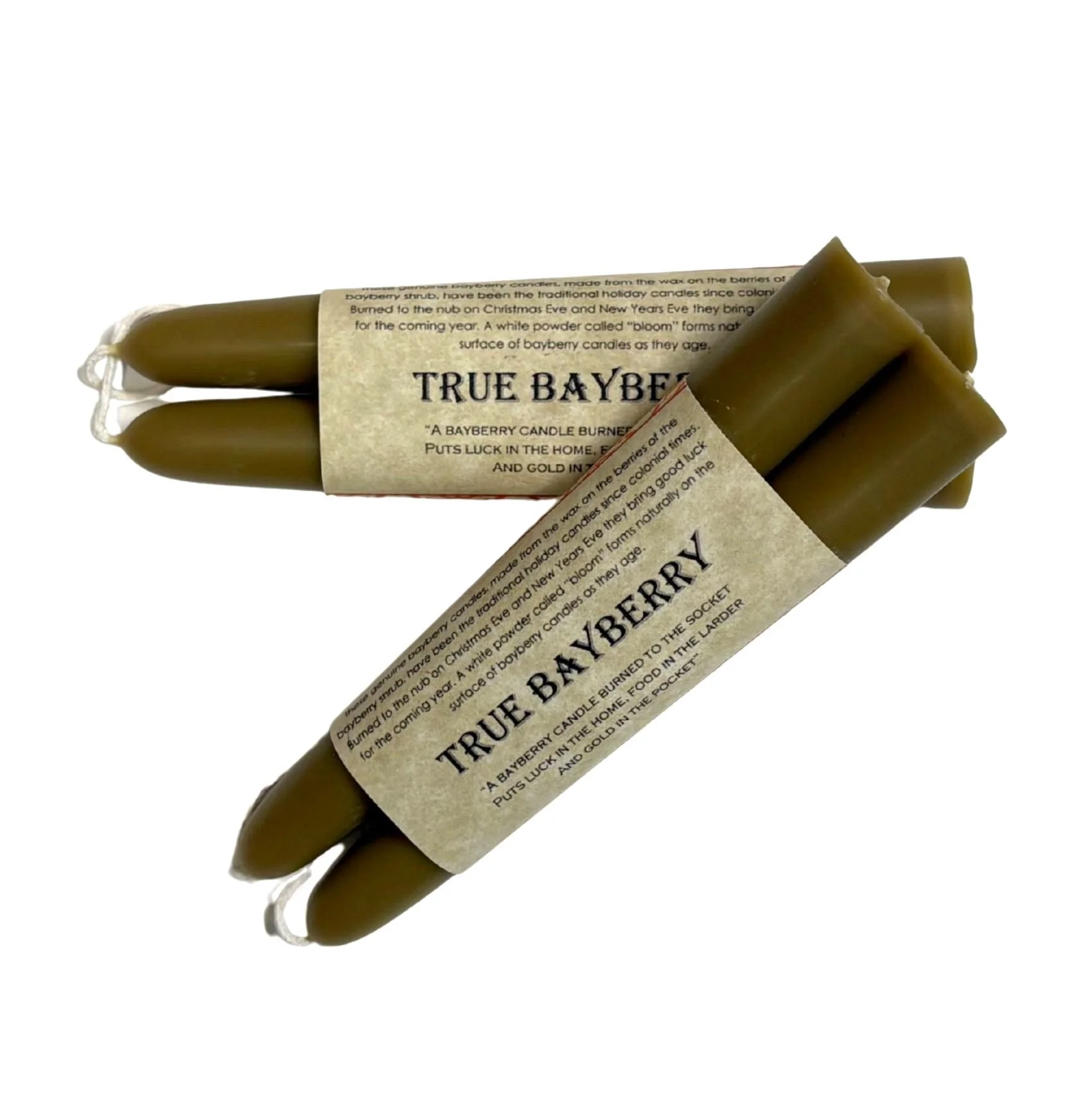 True Bayberry taper candles