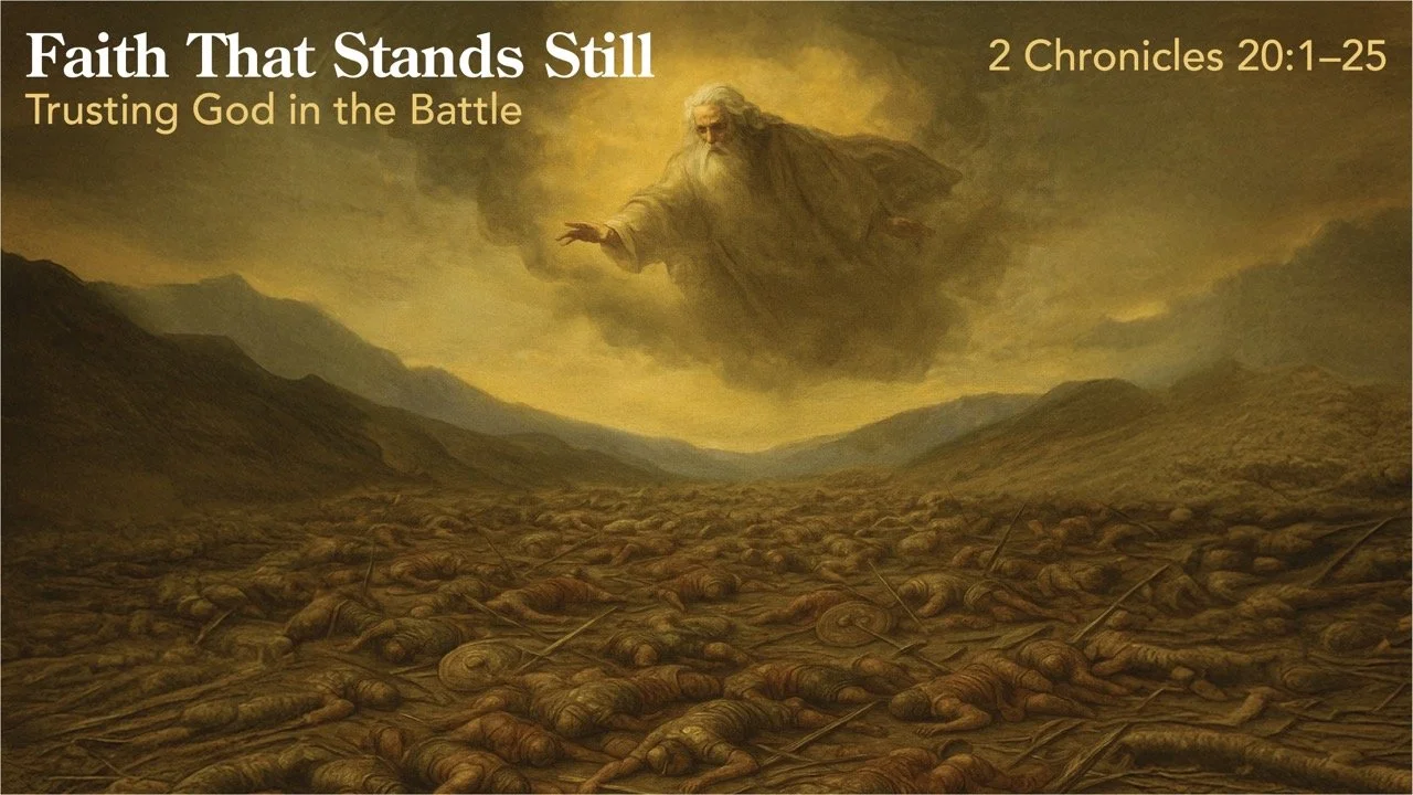 July 27, 2025 | Faith That Stands Still: Trusting God in the Battle