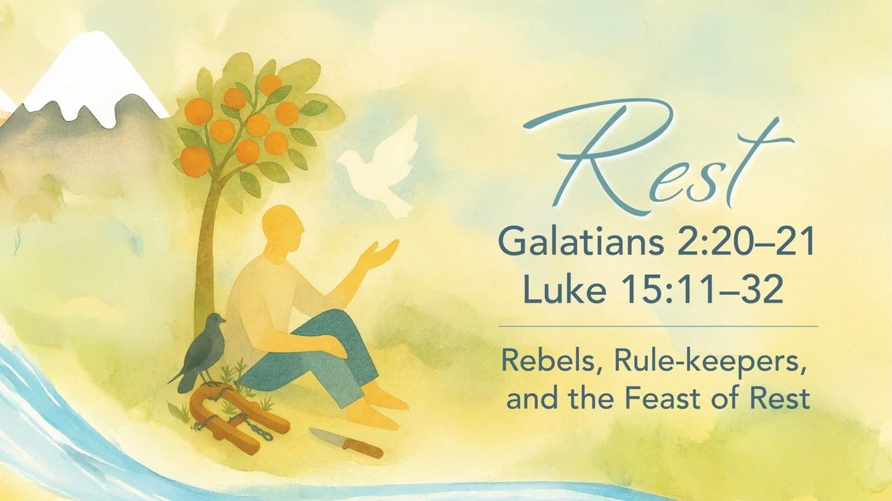 September 21, 2025 | The Rebel, The Rule-Keeper, and the Feast of Rest