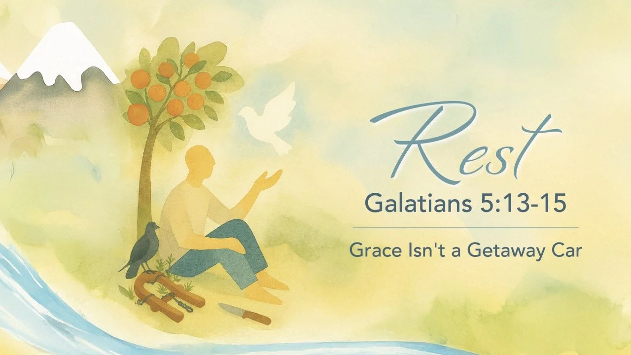 January 4, 2026 | Grace Isn't a Getaway Car