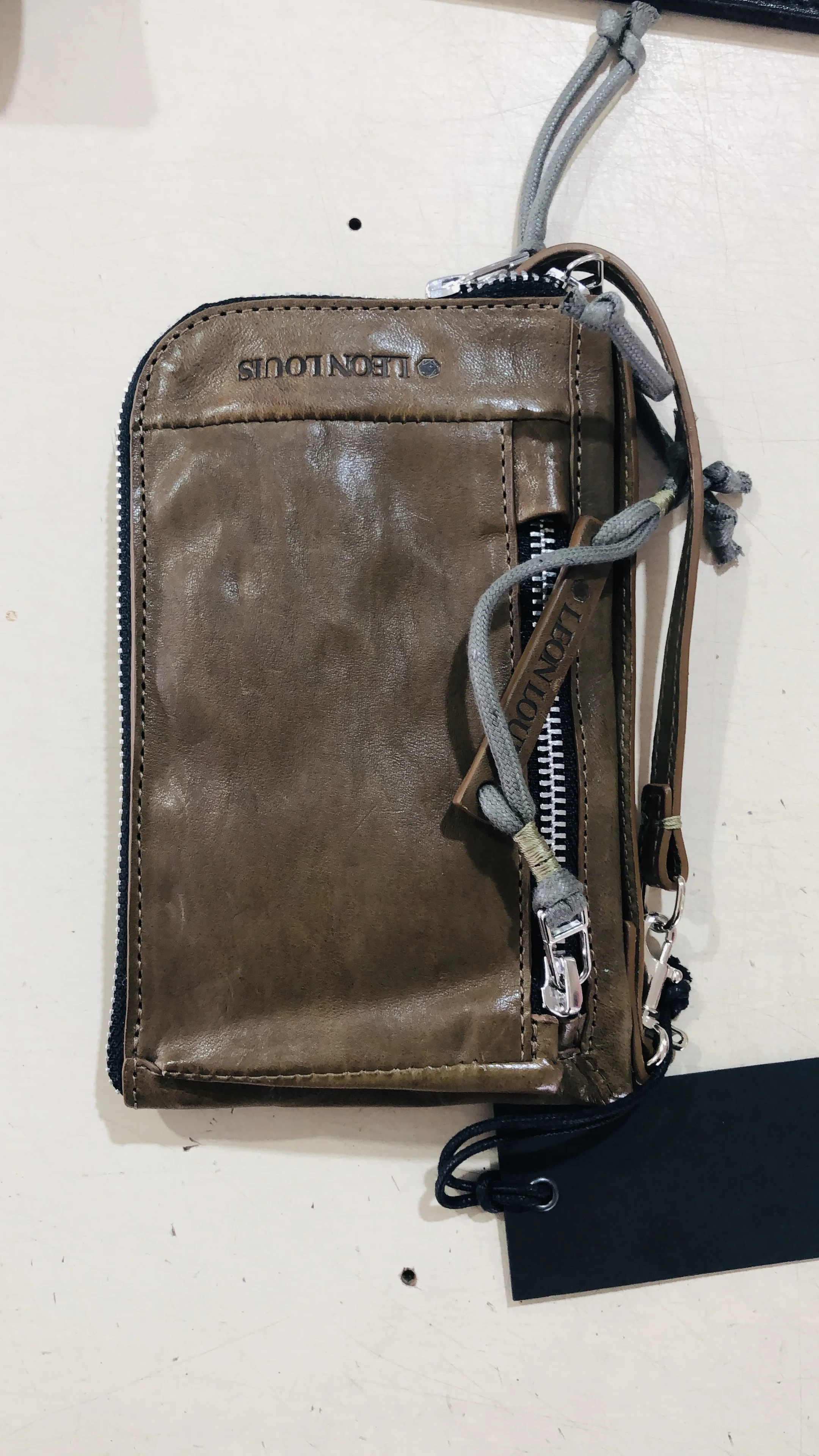 Snap Purse Charcoal leon louis.jpg