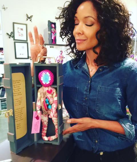 Sheila Cutchlow with her “Petit Oracle Mini”