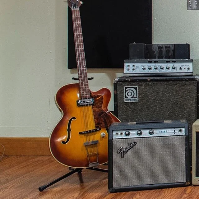 We offer a full range of producing, recording, mixing, mastering, and post-production services.