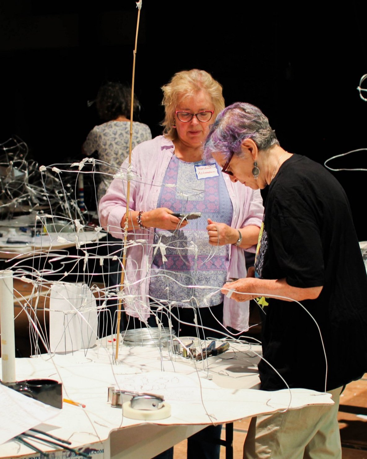 Morningside lights community lantern building workshops 51 1 wire img 2605