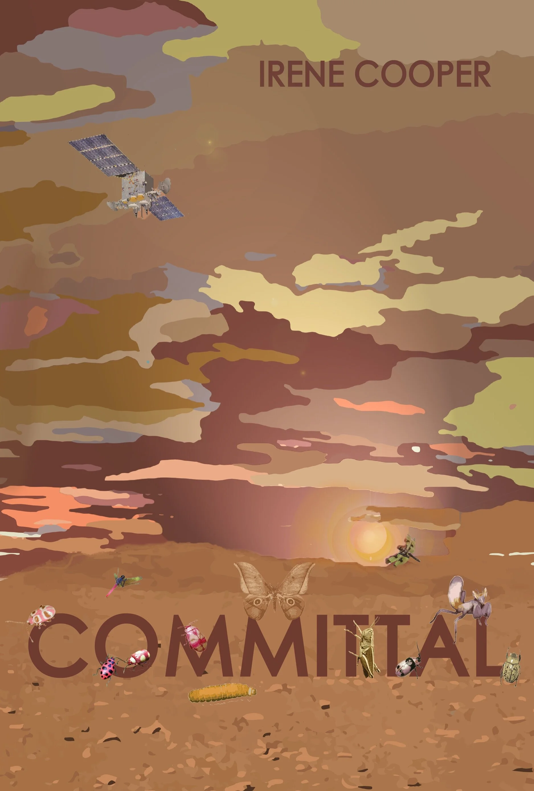 COMMITTAL/Vegetarian Alcoholic Press, cover by Brigitte Lewis