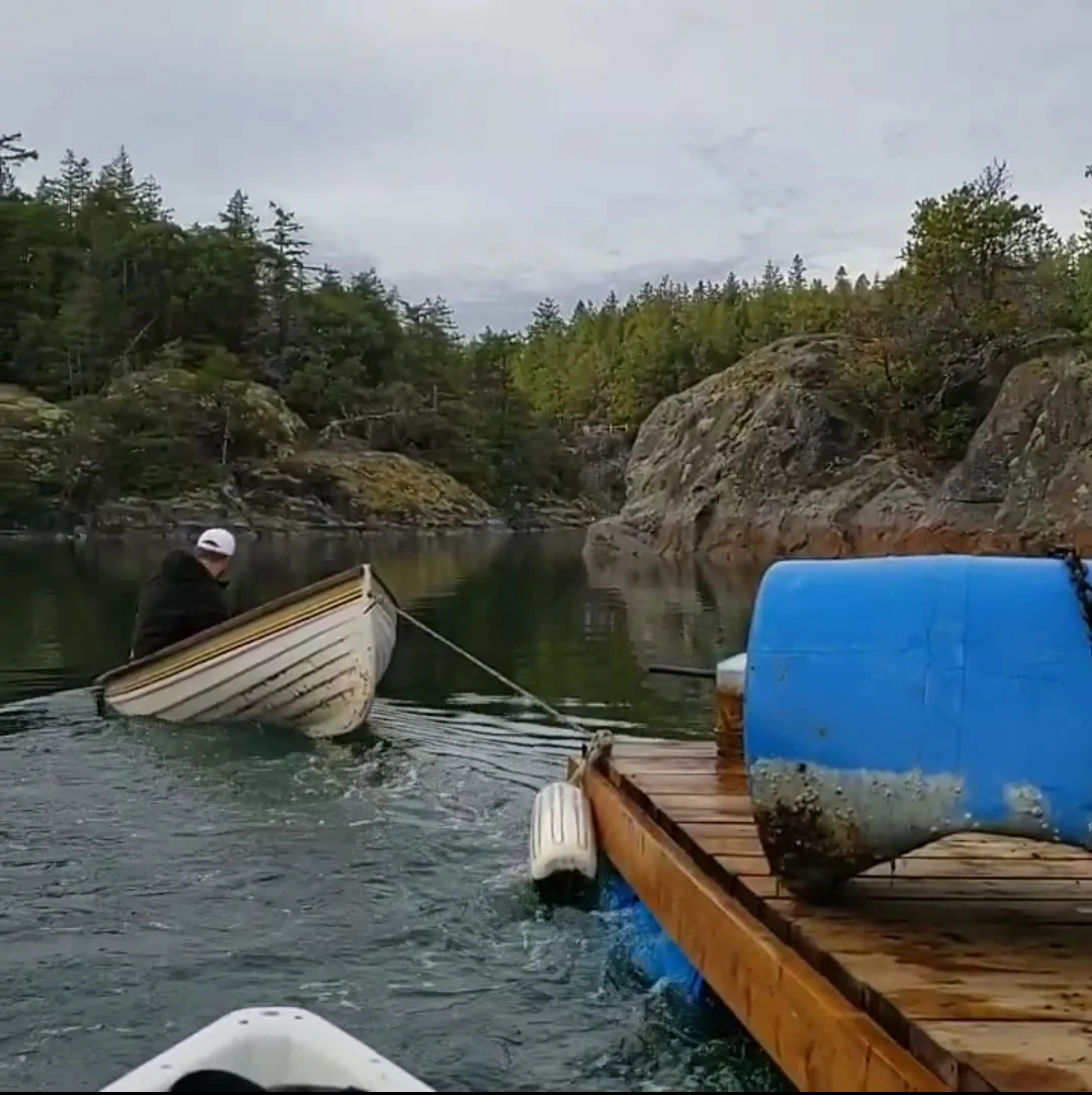 Dock Stowed Away for the Season