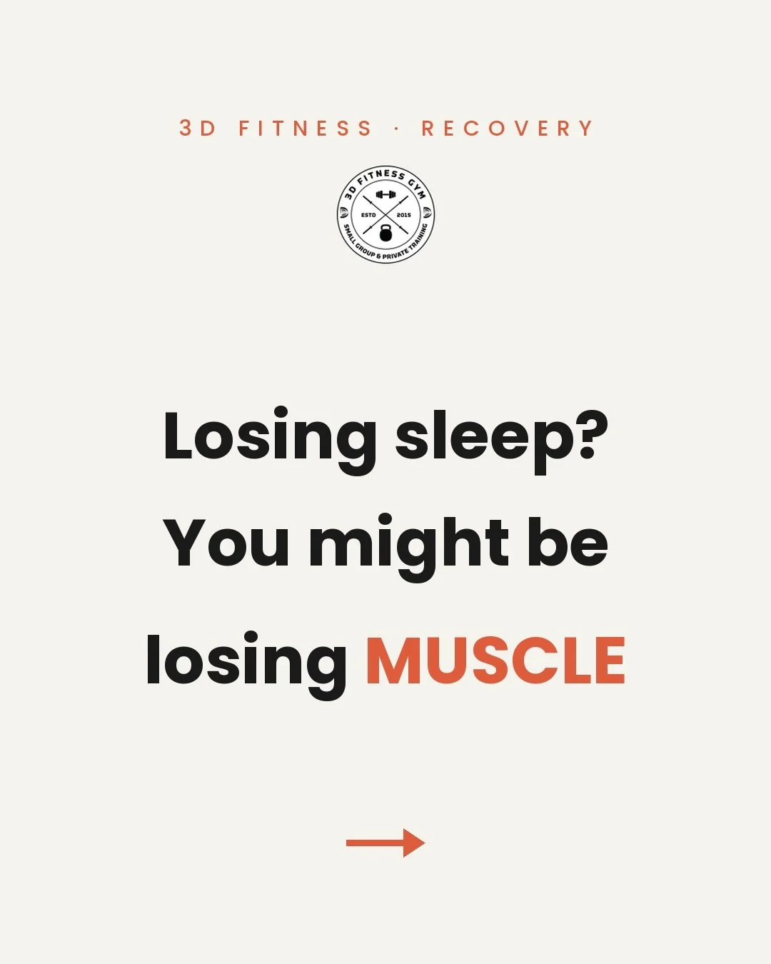 You can train hard and eat right and still spin your wheels if you&rsquo;re running on 5 hours of sleep. 😴

There&rsquo;s a study on this that blew us away. Two groups of dieters, exact same calories. The short-sleep group (5.5 hrs) lost 60% more of