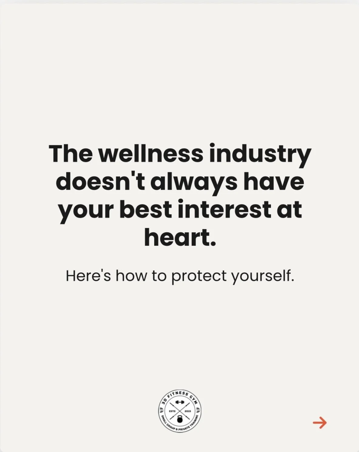 The fitness industry loves a shortcut. Real progress doesn&rsquo;t come from one &mdash; it comes from showing up and doing the simple things well, over and over. 💪

If you want help doing that (without the hacks), our $49 Intro Week gets you a full