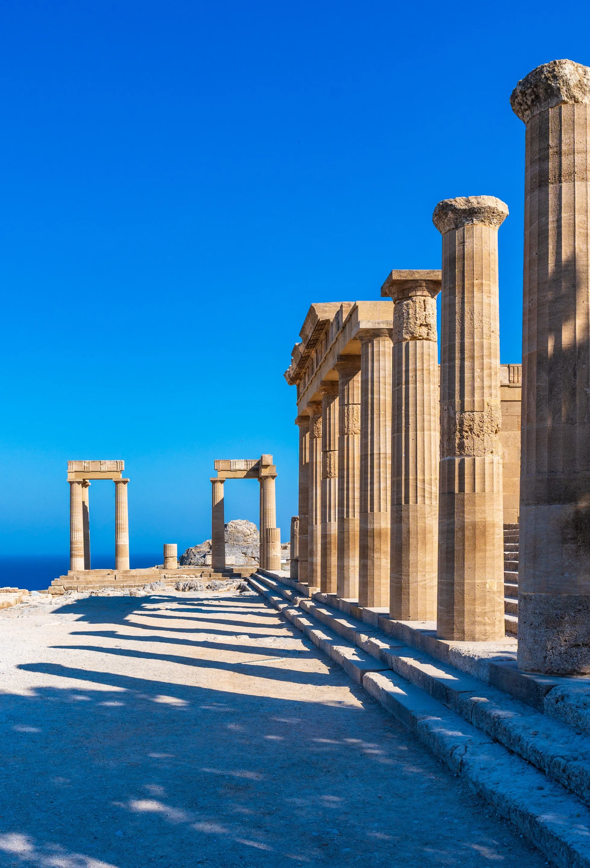 Travel photography from Rhodes Island, Greece, capturing the Mediterranean character, natural light and timeless atmosphere of the Greek island.