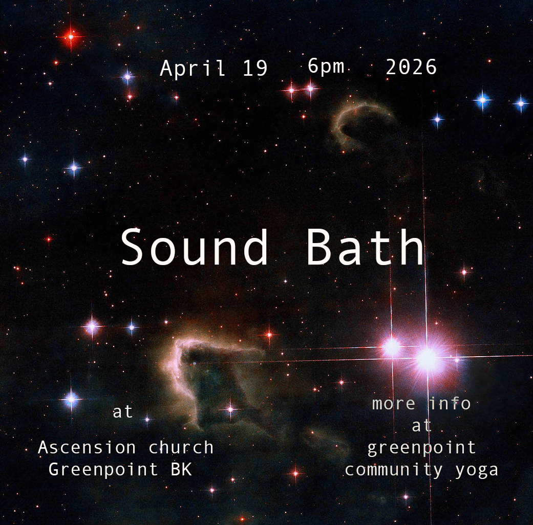 Sound Bath with Greenpoint yoga