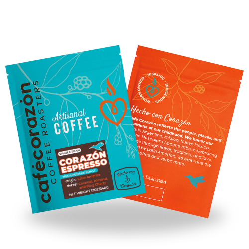 Coffee Bags 2oz I For espresso & drip coffee