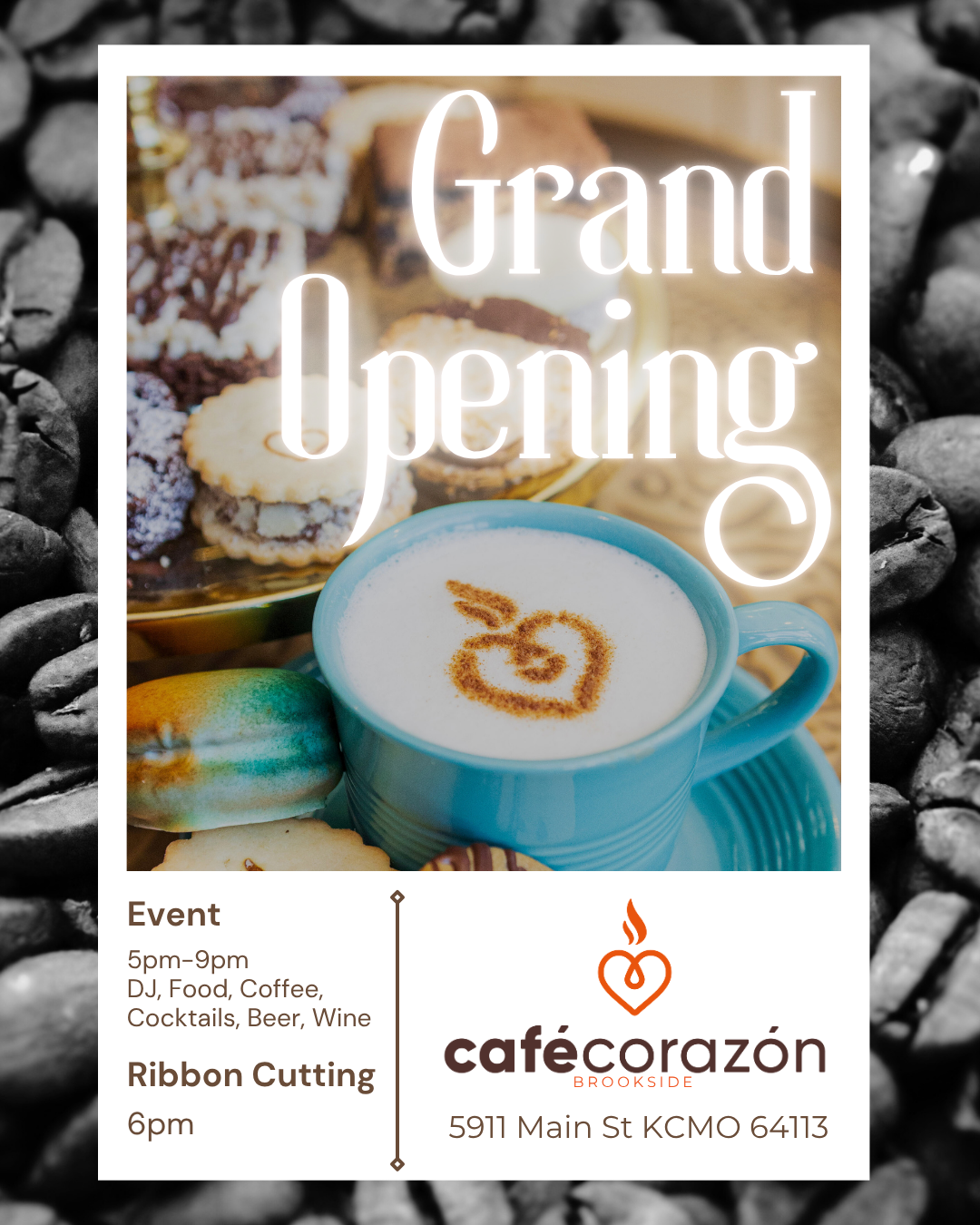 Grand Opening Café Corazón Brookside