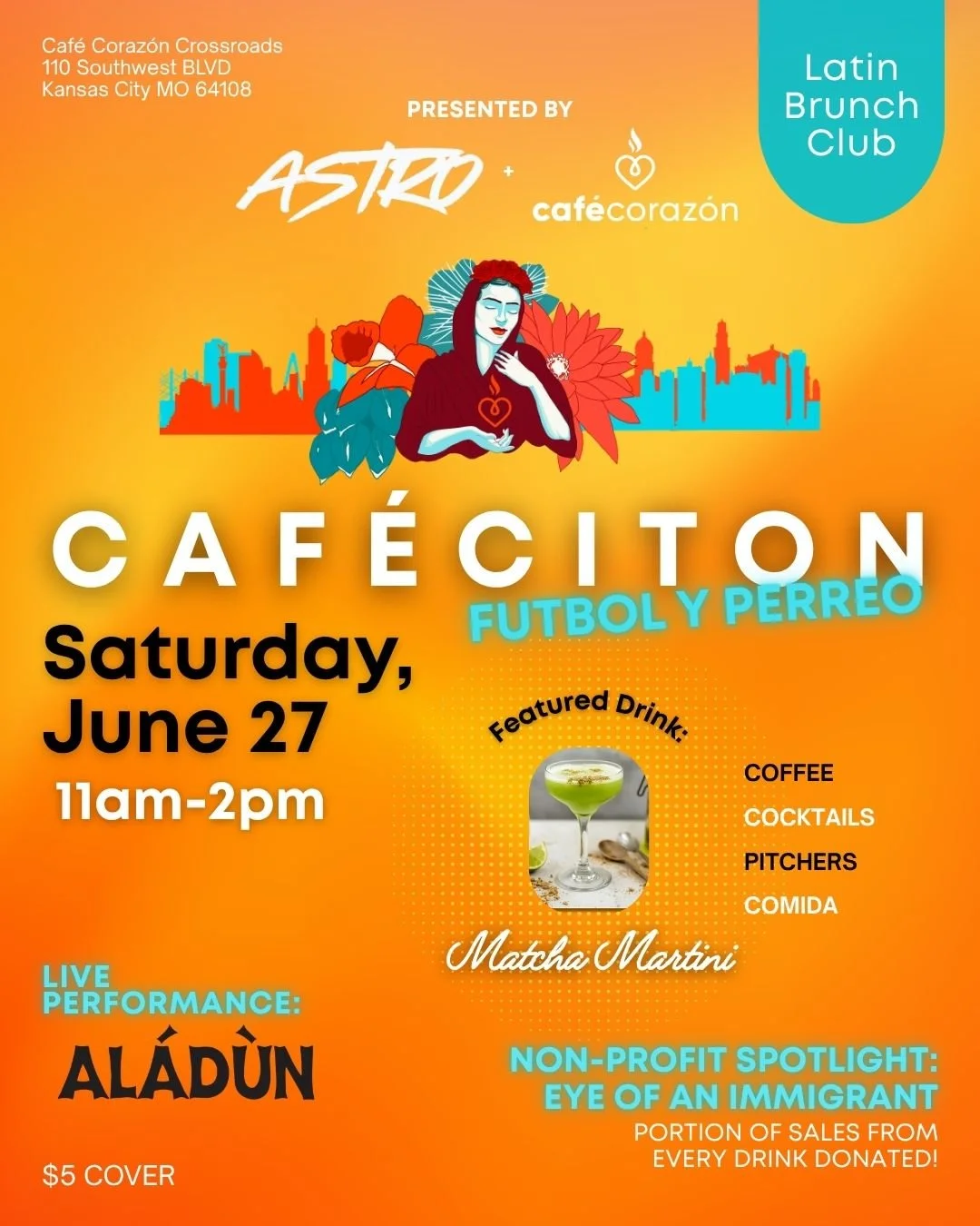 Cafécíton Futbol y Perreo