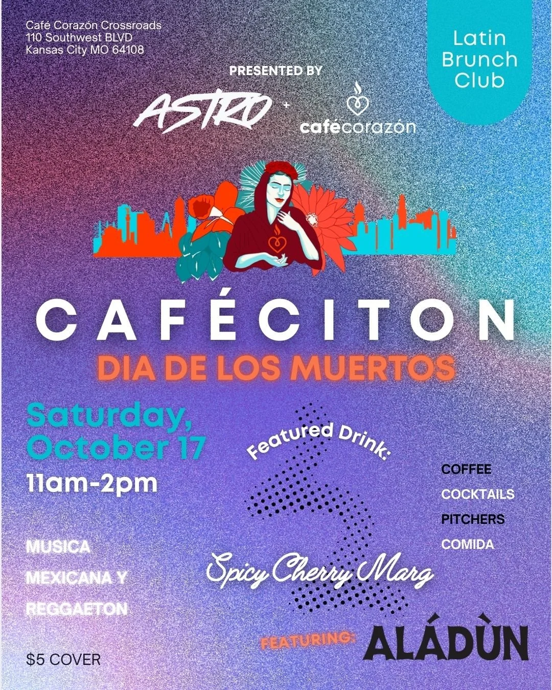 Cafecítón: A Latin Brunch Club