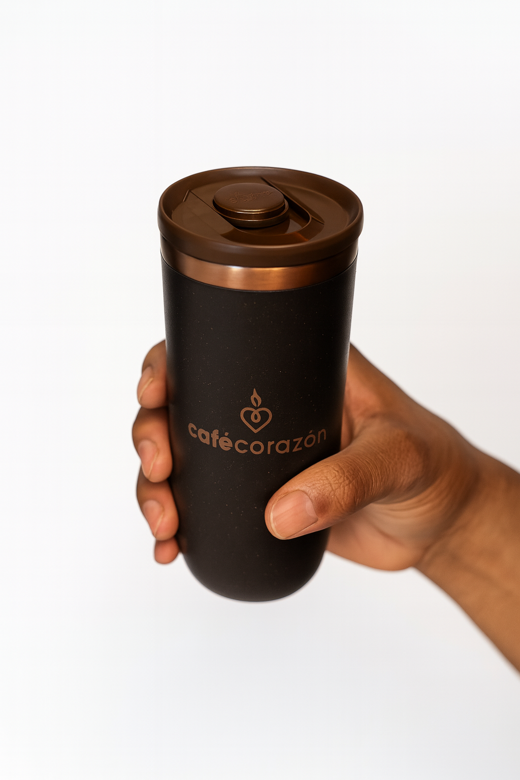 Eco Tumbler Made from Coffee Grounds