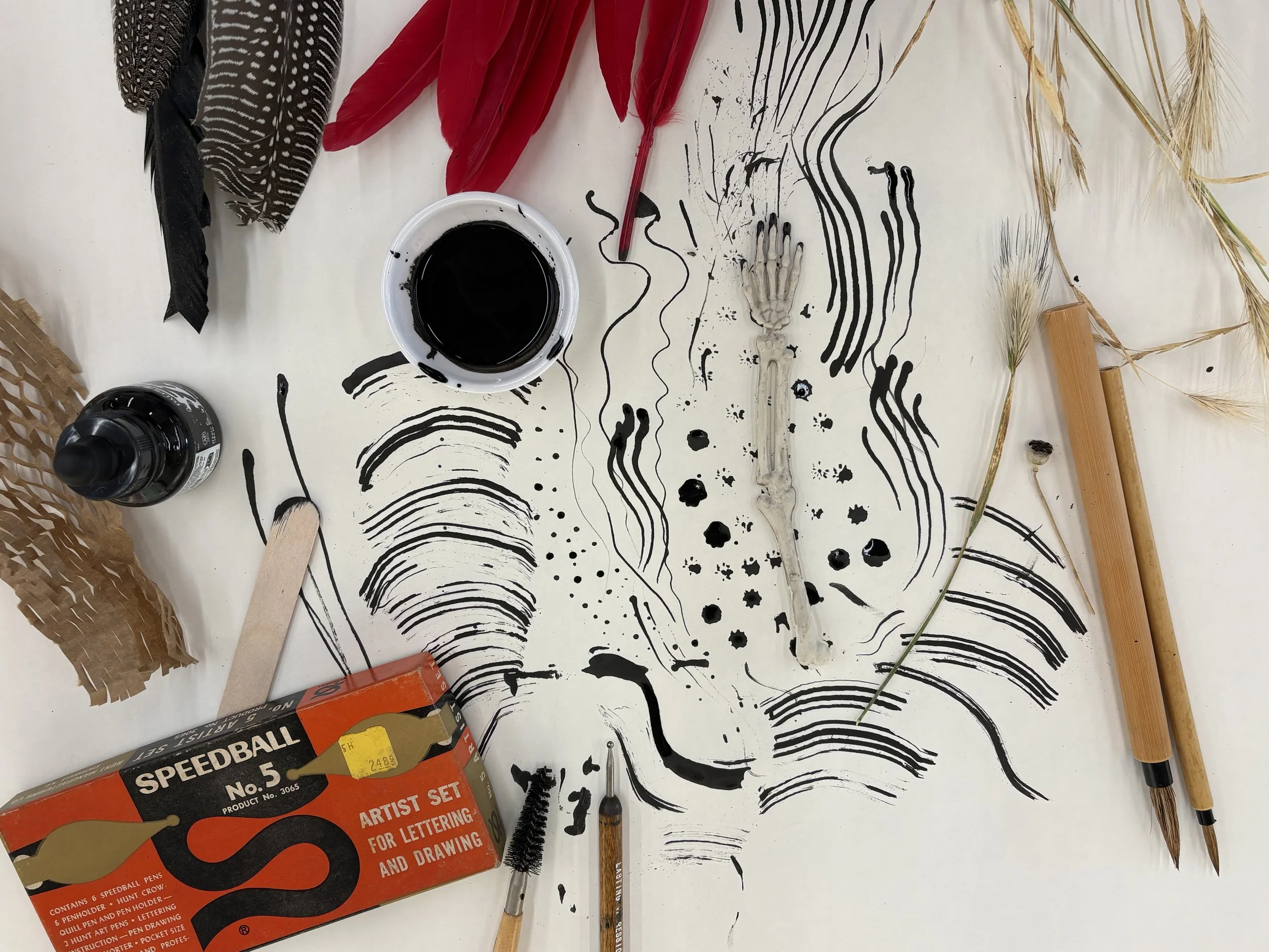Exchange Table - Exploring Pen &amp; Ink