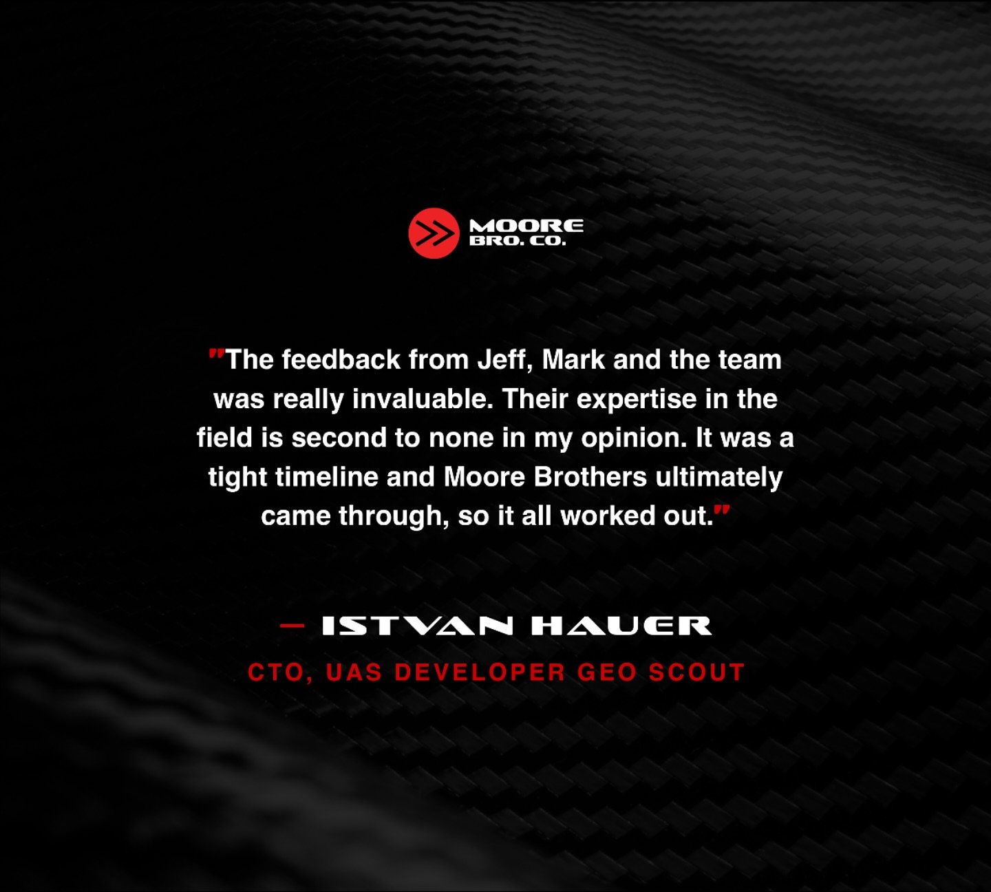 Istvan continued, 

&ldquo;With these projects you are never truly done&hellip; Do you watch Formula 1? The development process there has regulations, which in our case are requirements - cheaper, lighter, stronger. While it&rsquo;s never done, a des