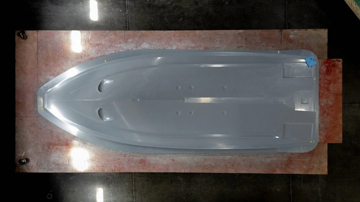 We love to see the new shops capabilities being put to use right away! Tool making in-house is a game changer that takes us to the next level. Super excited to see this hull plug get its final polish!