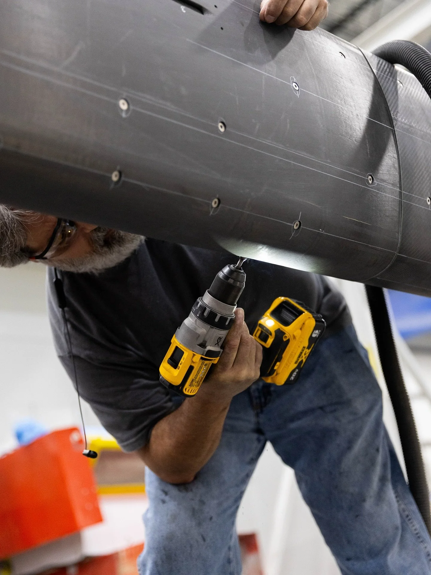 Staying tried and true to the processes and procedures that got us here. Pictured is long-time technician Joel working on a Swan 68 mast repair! Hope everybody has a wonderful weekend, this one is for the laborers!