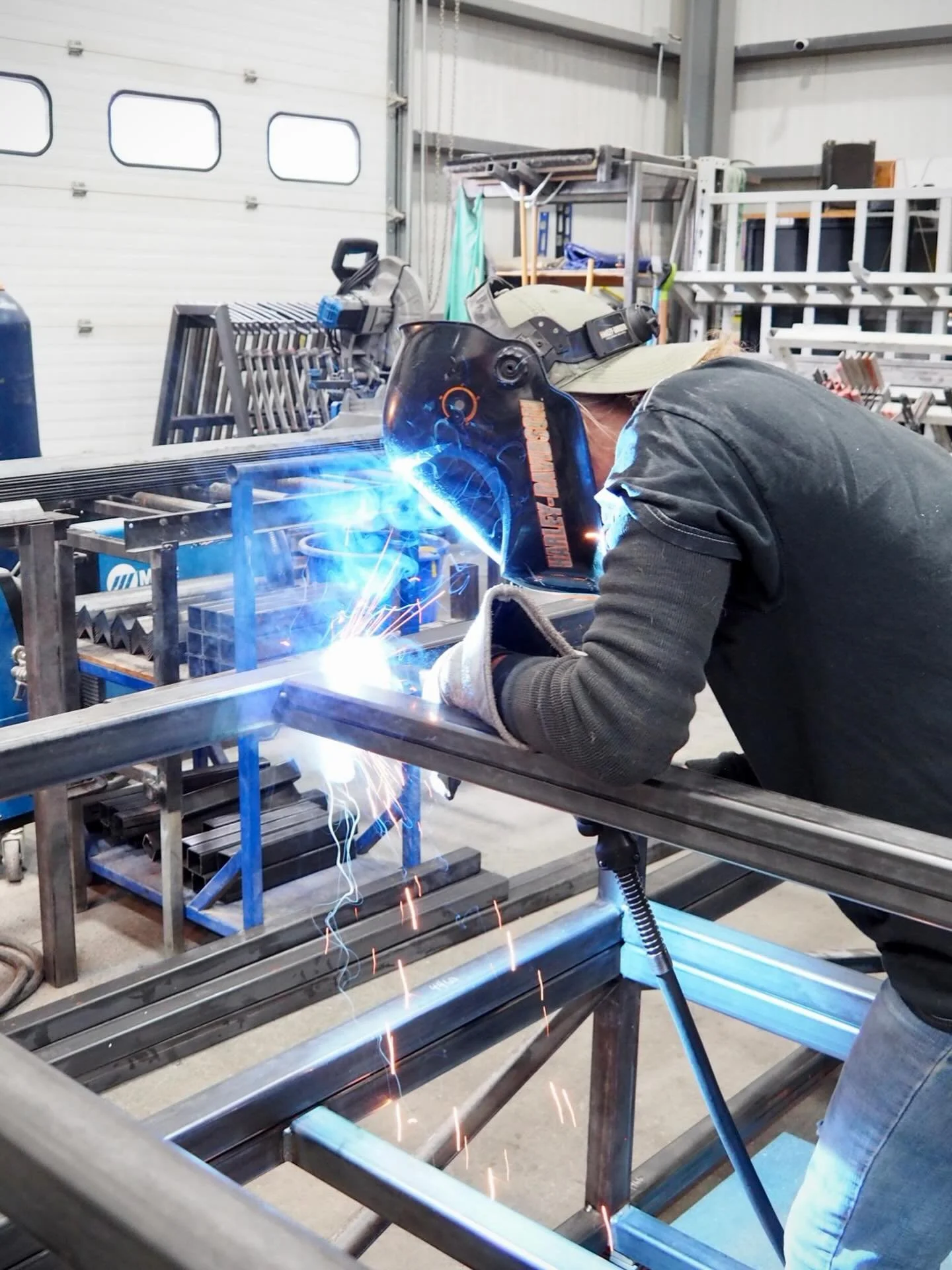 The welding team brings the heat to deliver in more ways than one - building the foundation of a new mold or custom parts and pieces to make our space work better for everyone.&nbsp;

Led by Michaela (pictured), this corner of the shop adds a new lay
