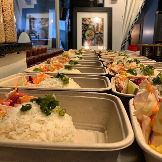 Rice box anyone?
 #Rice #Salad #Sandwich 
Drop by and try our curry miso soup perfect for this weather.

#cambodia #newbrunswick #tasty #lemongrass #soygarlic #coconut