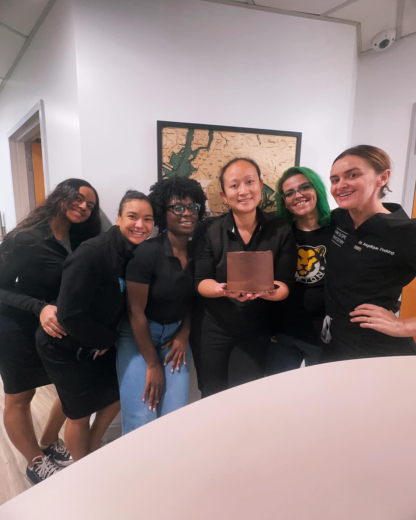 Happy birthday Carmen! First time we&rsquo;ve ordered a cake from The Chocolate Room- won&rsquo;t be the last! 🤤 🔥