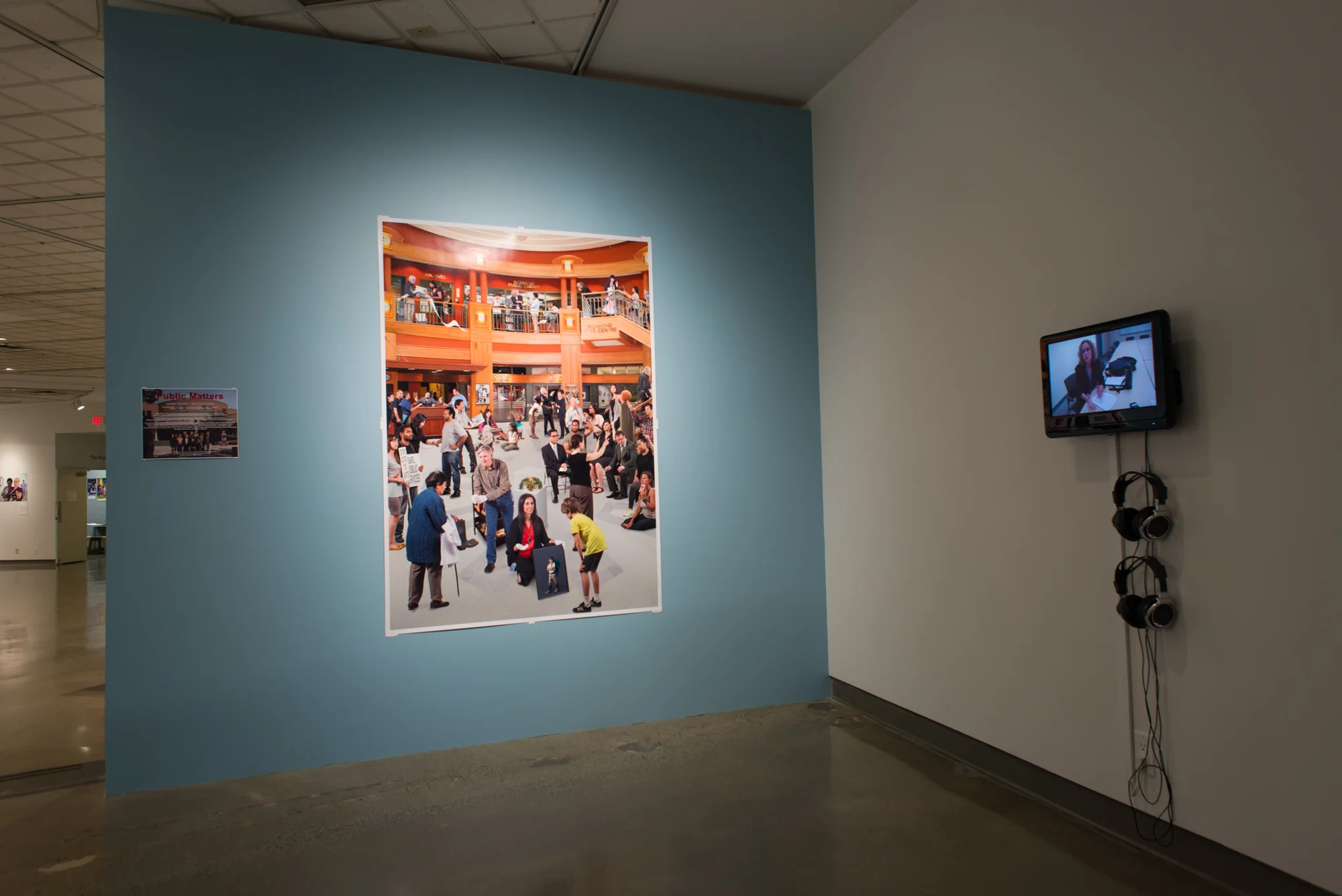 Carole Conde and Karl Beveridge, Open Conversations 2012&nbsp; Installation shot .