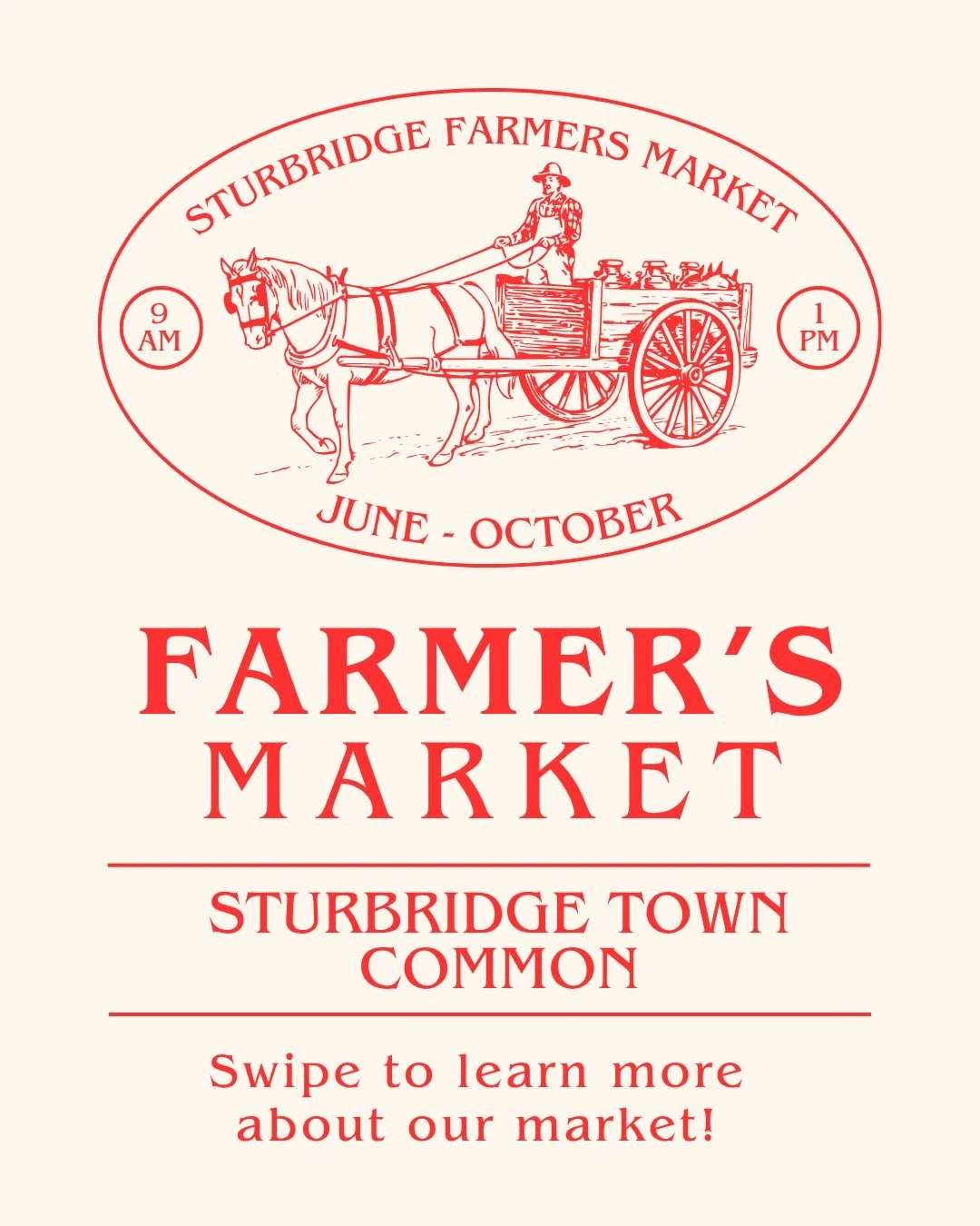 ❕One Week Away❕
☀️ Next Sunday, June 7th marks the first 2026 Farmers Market. We are so excited to get back into our weekly schedule. We can't wait to welcome back vendors from years past, and for new vendors to join us!

🩷 Of course we are excited 