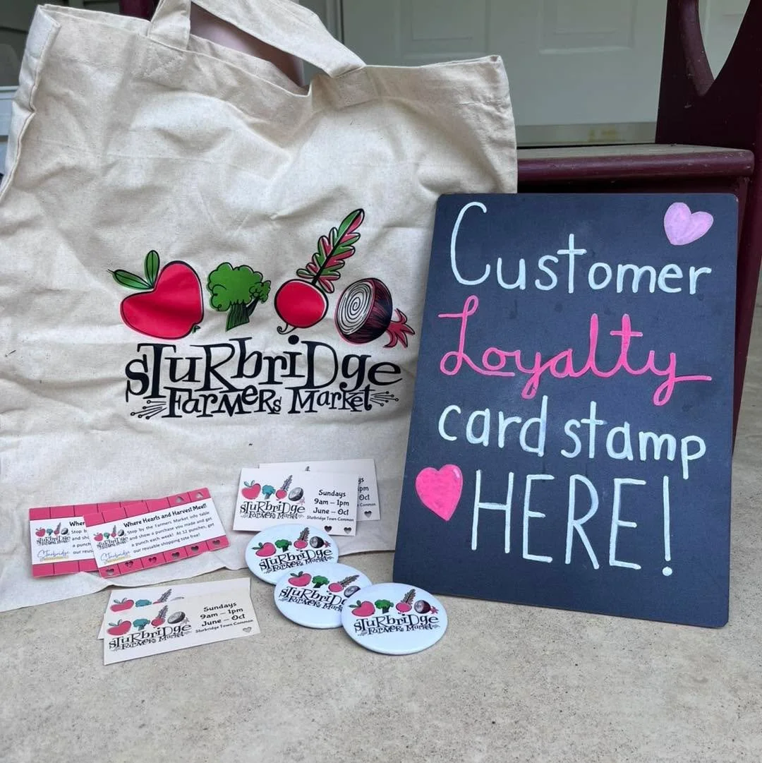 ☀️Looks like the rain is holding off for us today!

🩷Grab your Loyalty Card today. Make a purchase and you&rsquo;ll get a stamp! Make it to 6 stamps and you&rsquo;ll receive a SFM Notepad, continue to fill all 12 spots and receive our Reusable Shopp