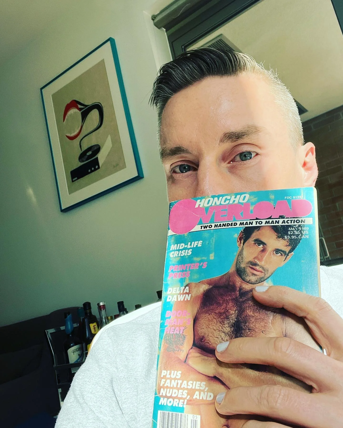 Just getting a little inspiration for what I&rsquo;ve been working on 😈

 #love #lgbt #queer #lgbtqcommunity #loveislove #lgbtpride #lgbtqpride #gaylove #gay #lgbtq #music #piranhablonde #noshame #honcho #vintage