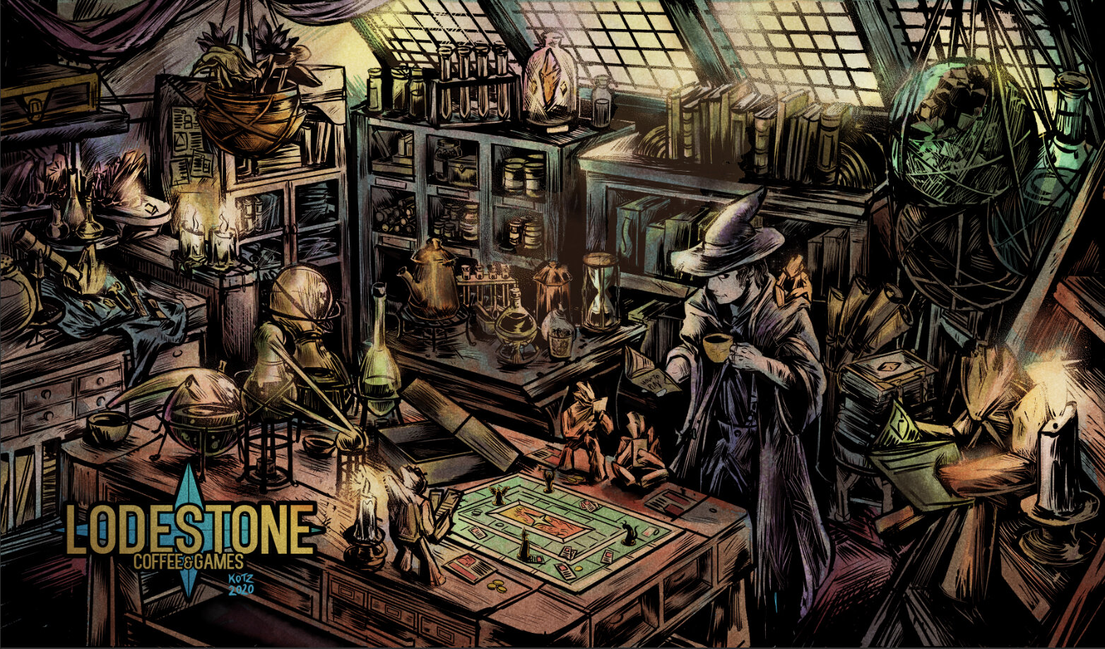 Lodestone Alchemist Playmat