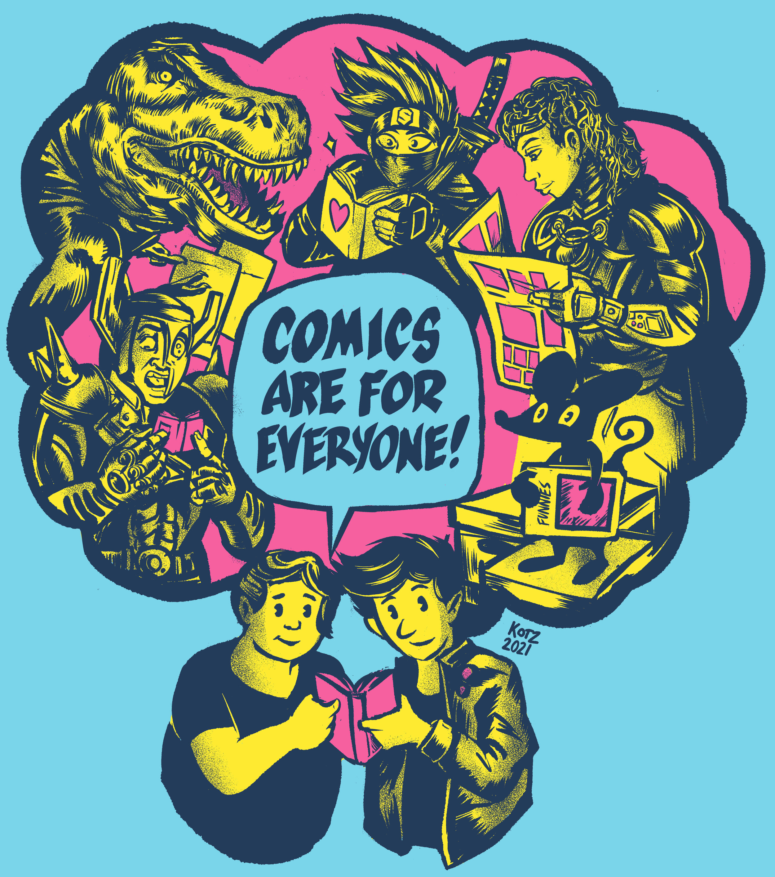 Comics Are For Everyone