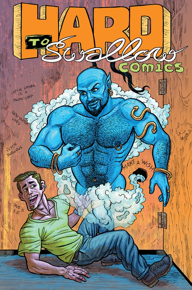 cover of the Hard to Swallow Comics collection