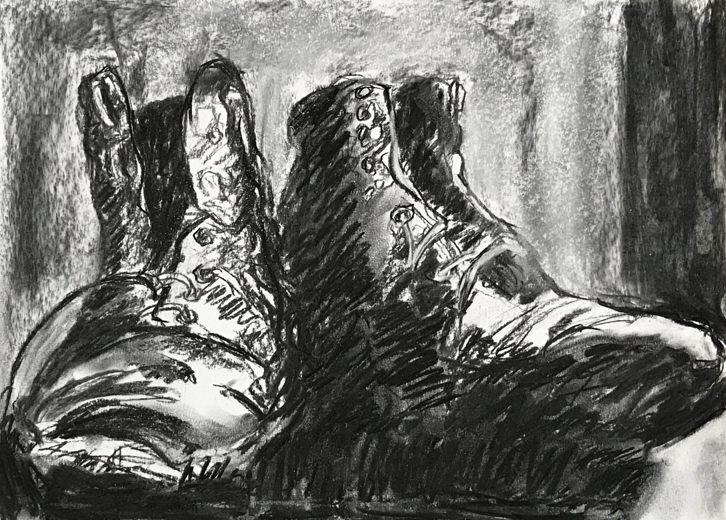 Study For Two Old Boots (2025)