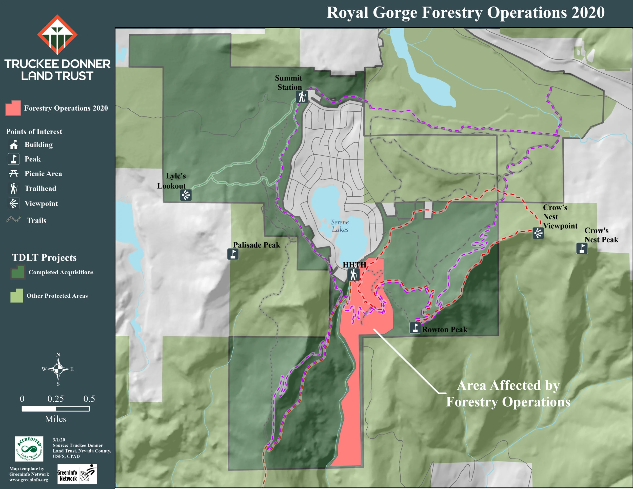 Royal Gorge Temporary Trail Closures for Forestry