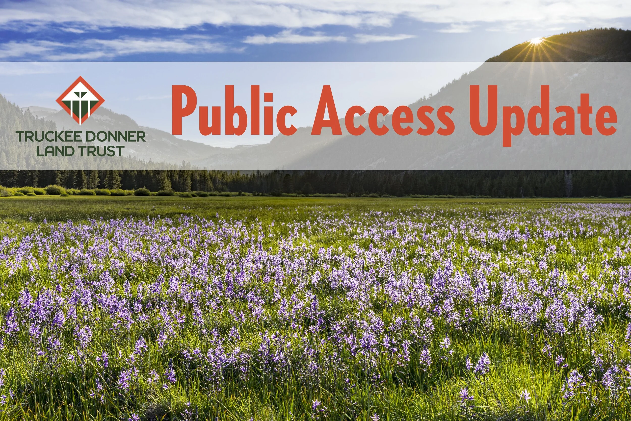 Public Access to Truckee Donner Land Trust Properties
