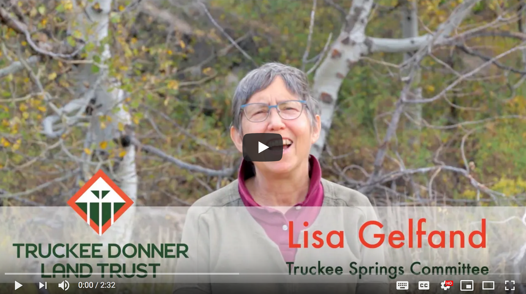 Truckee Springs Update: Why Lisa Gelfand Supports Truckee Springs
