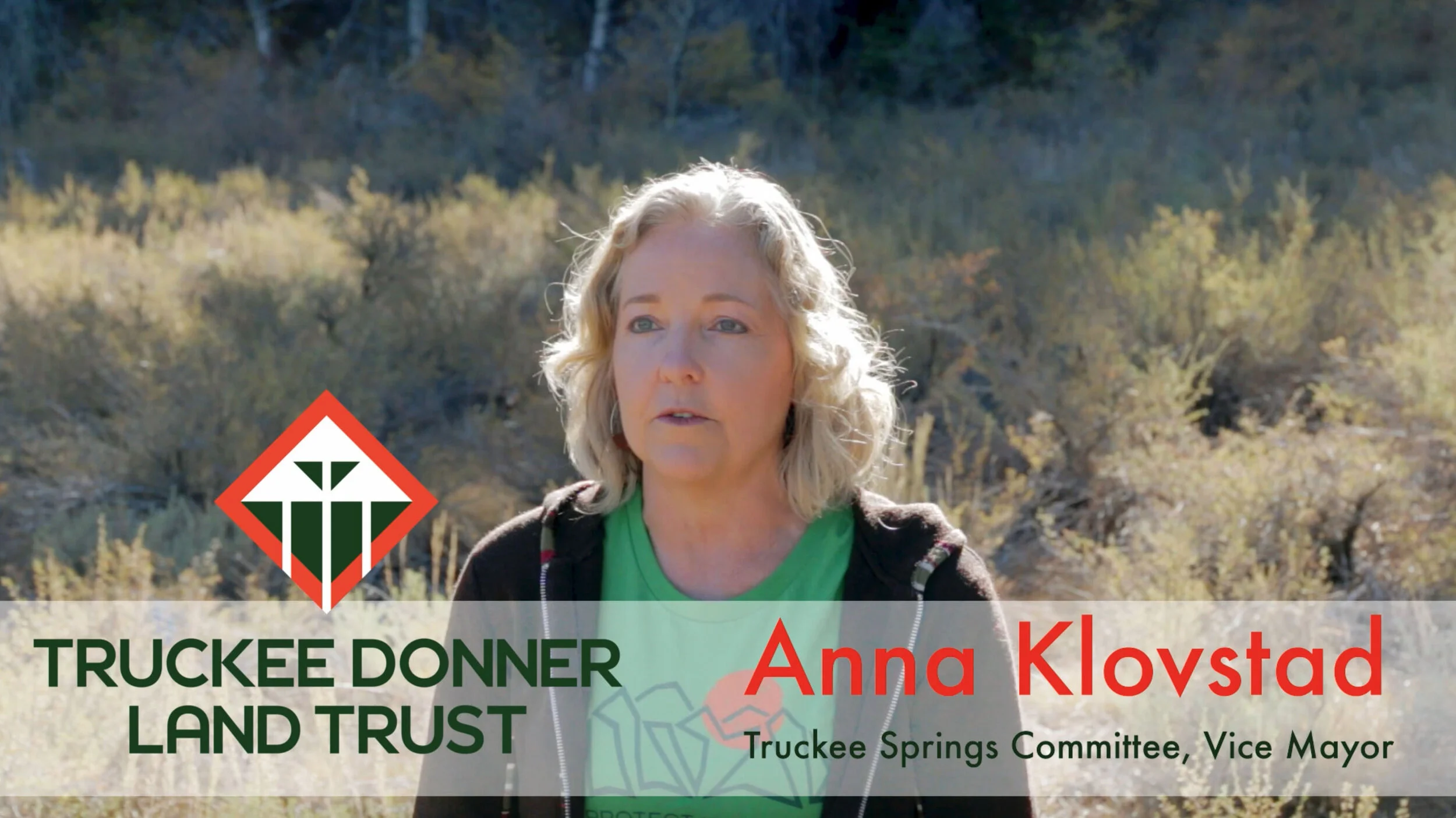 Why Anna Klovstad Supports Truckee Springs