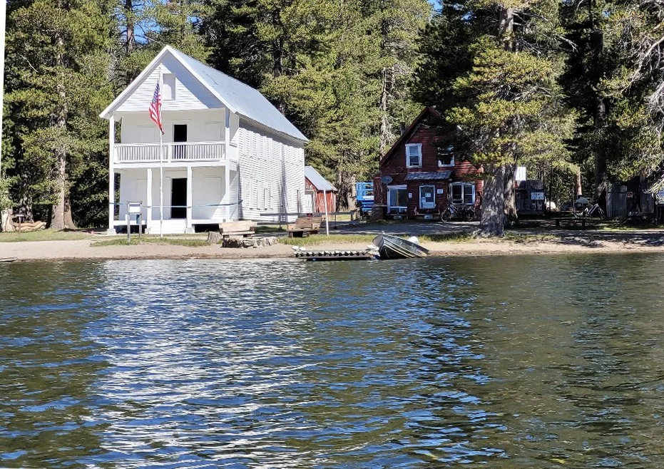 Historic Webber Lake Hotel Repainted to Historical Standards
