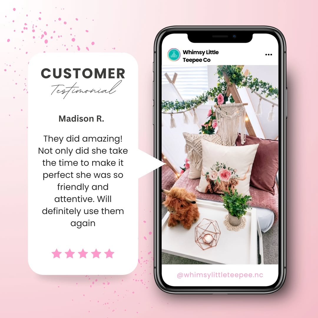 Another beautiful party and a lovely 5⭐️ review.

How often do you check reviews when deciding on an item or service? I always check the ratings before making a purchase.  It's prudent to know what to expect before spending hard-earned money, particu