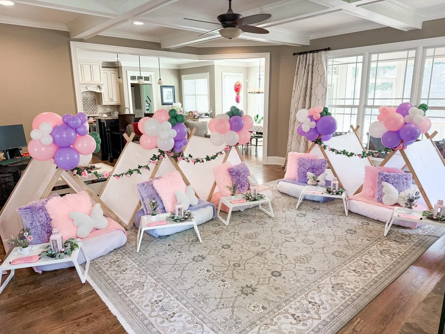 Sometimes the magic is just worth the wait ✨🌸

Maddie&rsquo;s enchanted garden sleepover had to be postponed after she got sick the day before her original party &mdash; but this past weekend, she was finally able to celebrate! 💕

This dreamy DIY s