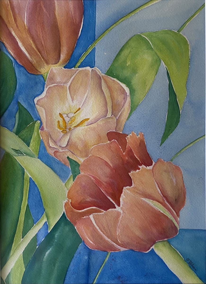 Peacefully Poised / Watercolor / 11 x 14 / $500